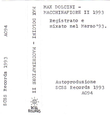 a094 max dolcini: macchinafiore II 1993 a094 max dolcini: macchinafiore II 1993